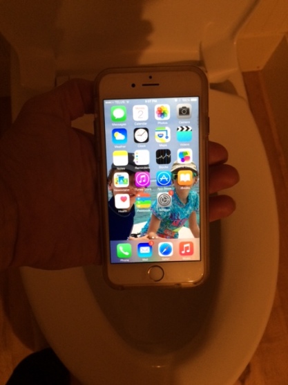With a little advance planning, you too can avoid dropping your iPhone in the toilet.
